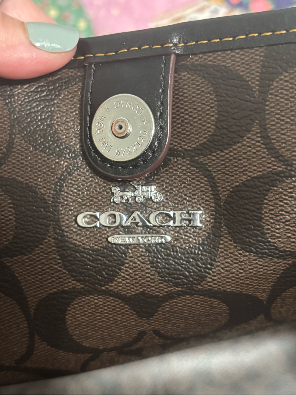 Coach Leopard City Tote CC760 - Picture 7 of 12